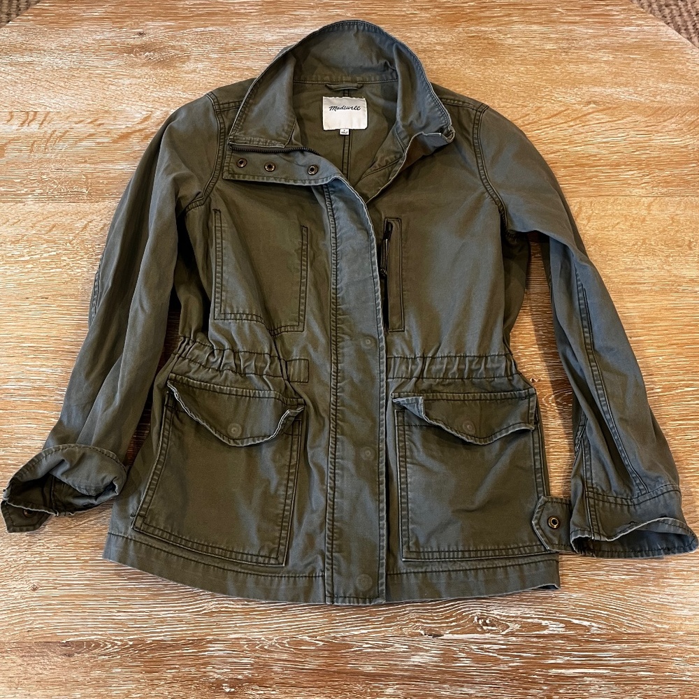 Madewell Olive Green Utility Jacket – Women's Size Small